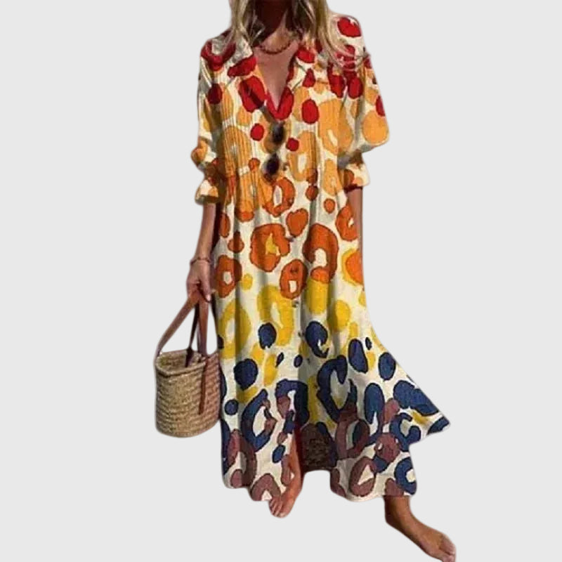 Zariah | Elegante Maxijurk in Boheemse Stijl