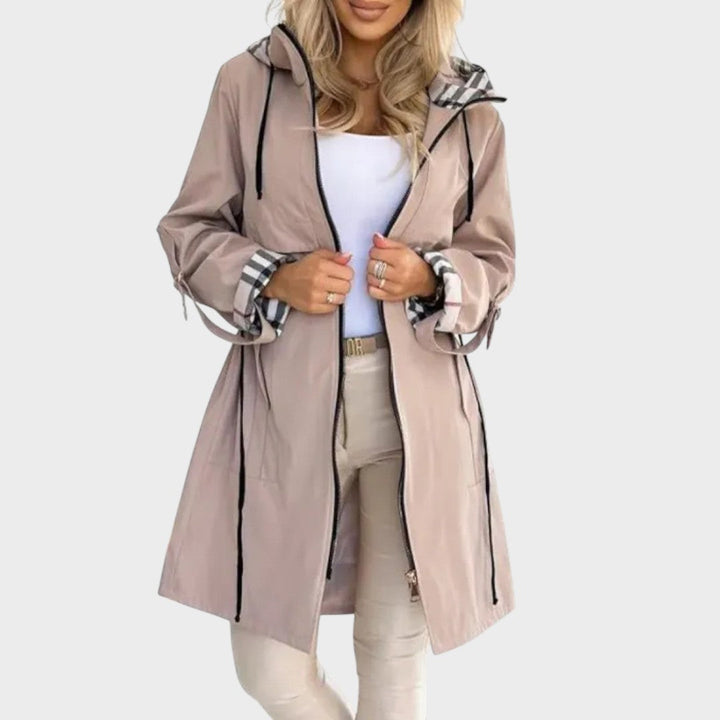 Rosanne | Overhemdjas met Capuchon