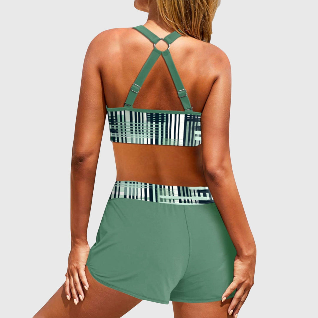 Janelle | Hoge Taille Rib Bikini