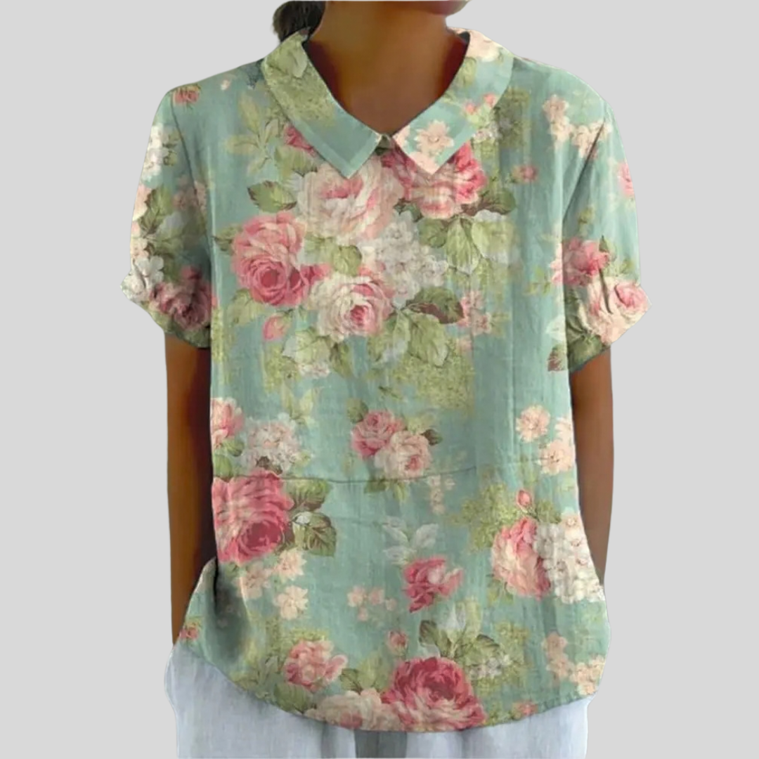 Bloemige Elegante Top
