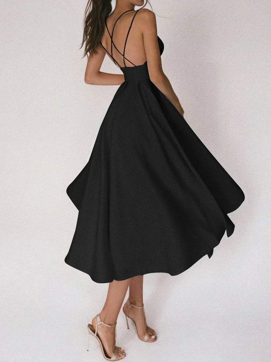 Elara - Elegante Minimalistische Jurk