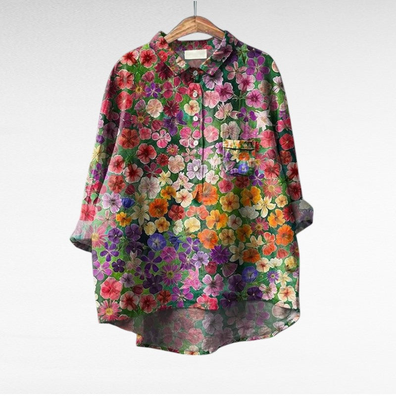 Thérèse | Elegante zomerblouse