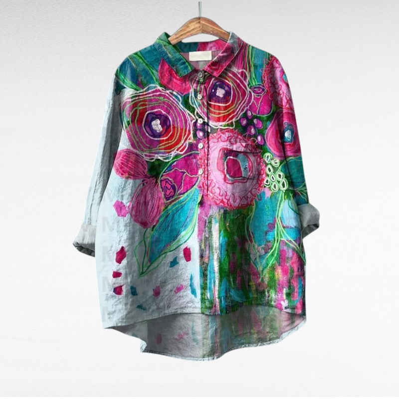 Thérèse | Elegante zomerblouse