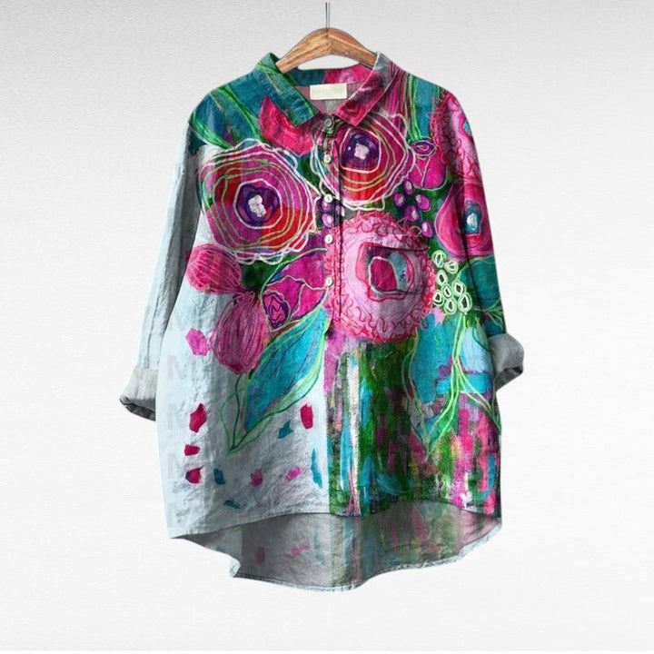 Thérèse | Elegante zomerblouse