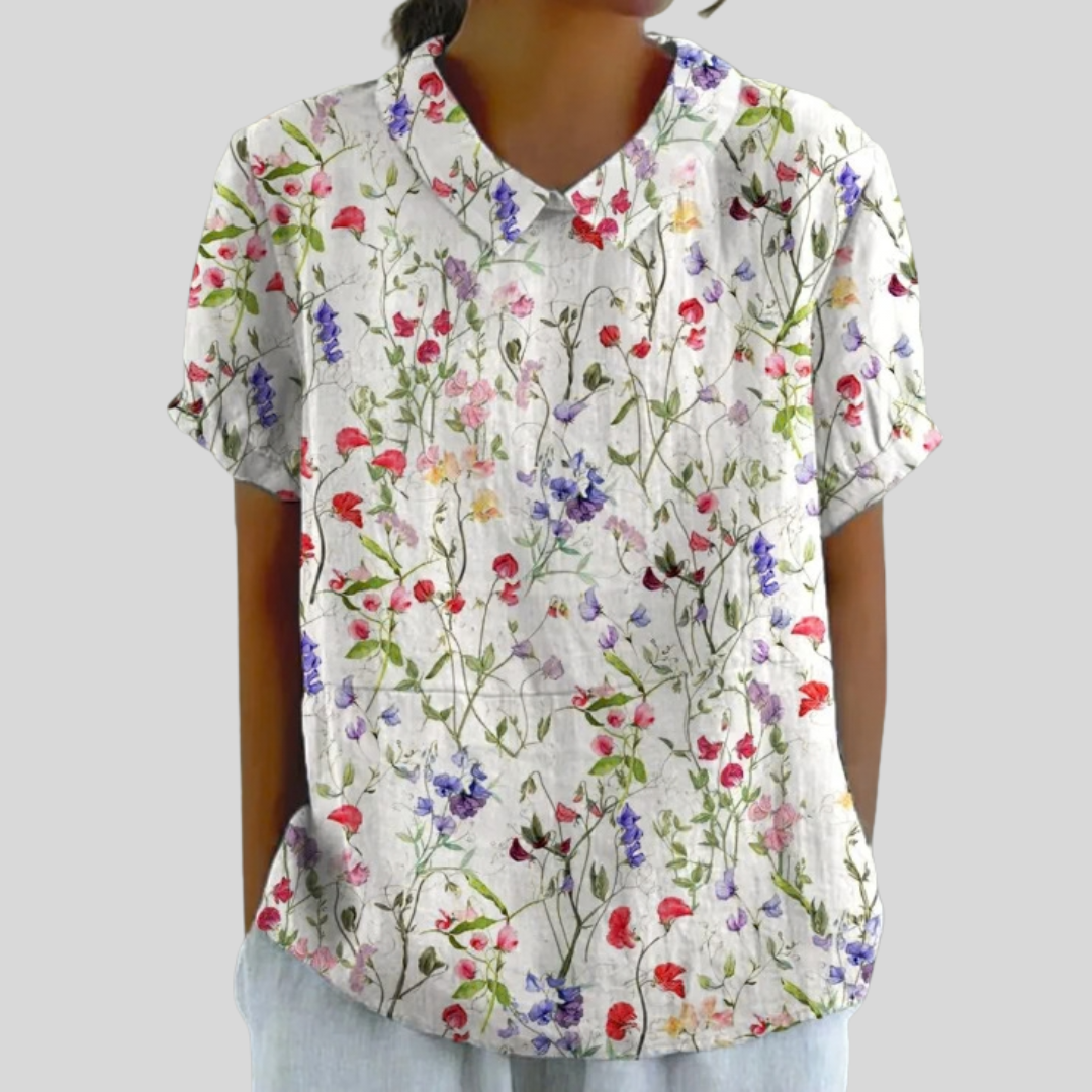 Elegant Bloemig Top