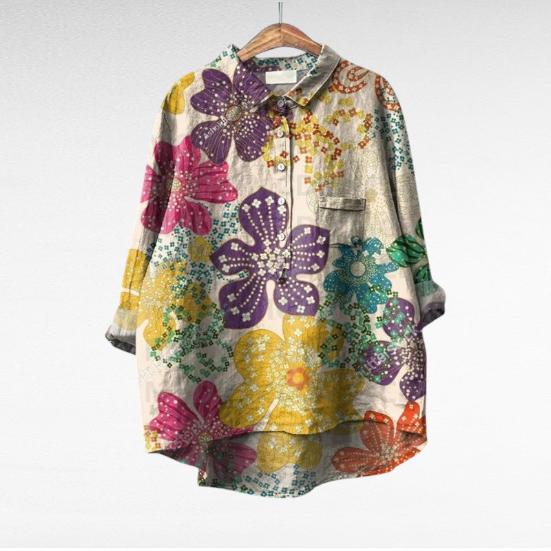 Thérèse | Elegante zomerblouse