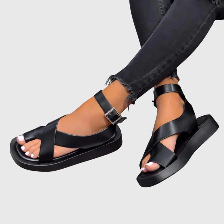 Bria - Dikke platformsandalen