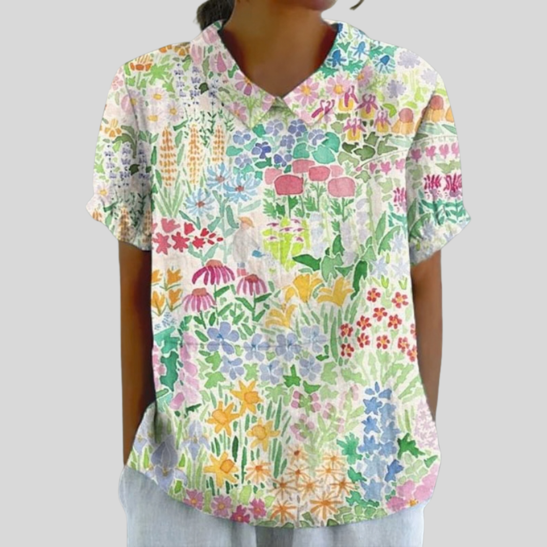 Bloemige Elegante Top