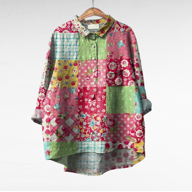 Thérèse | Elegante zomerblouse