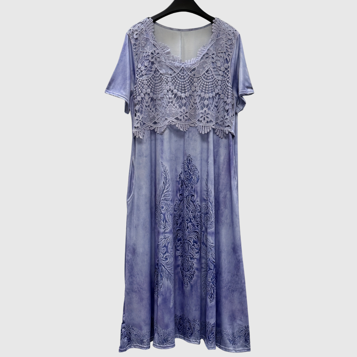 INDIGO | ELEGANTE MIDI BLOEMENJURK