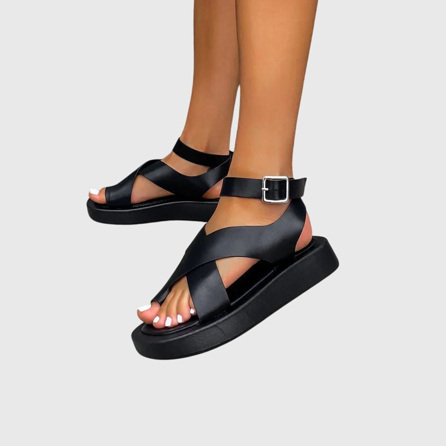 Bria - Dikke platformsandalen