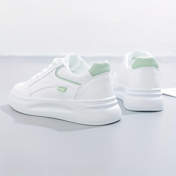 Chique witte sneakers met licht comfort