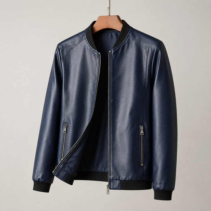 Domenico | Leren Bomberjack
