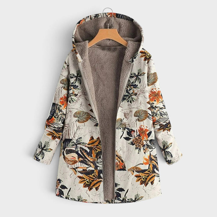 Fleur | Jas met Bloemvoering