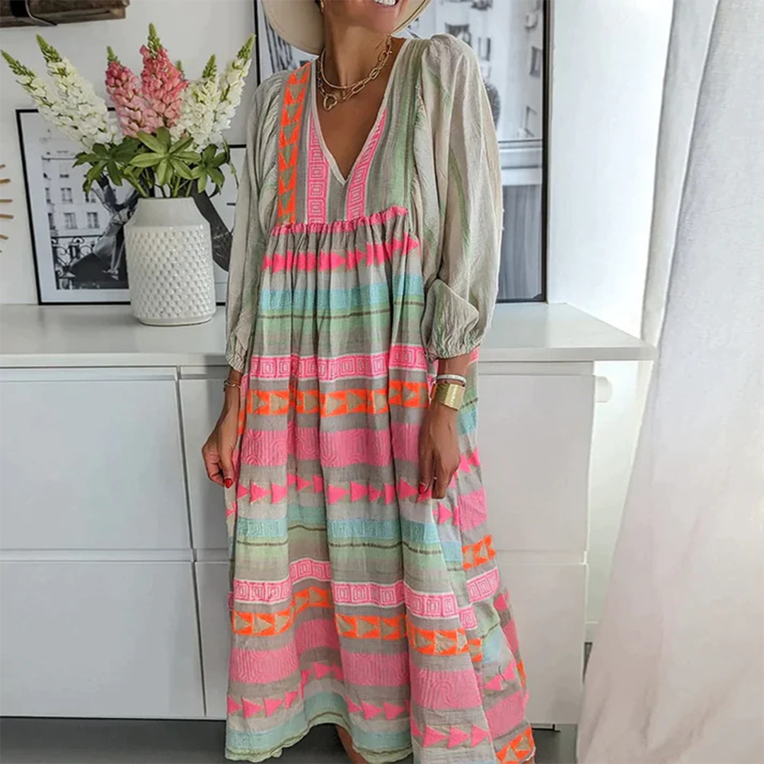 Jessenia - Boho Comfortabele Jurk