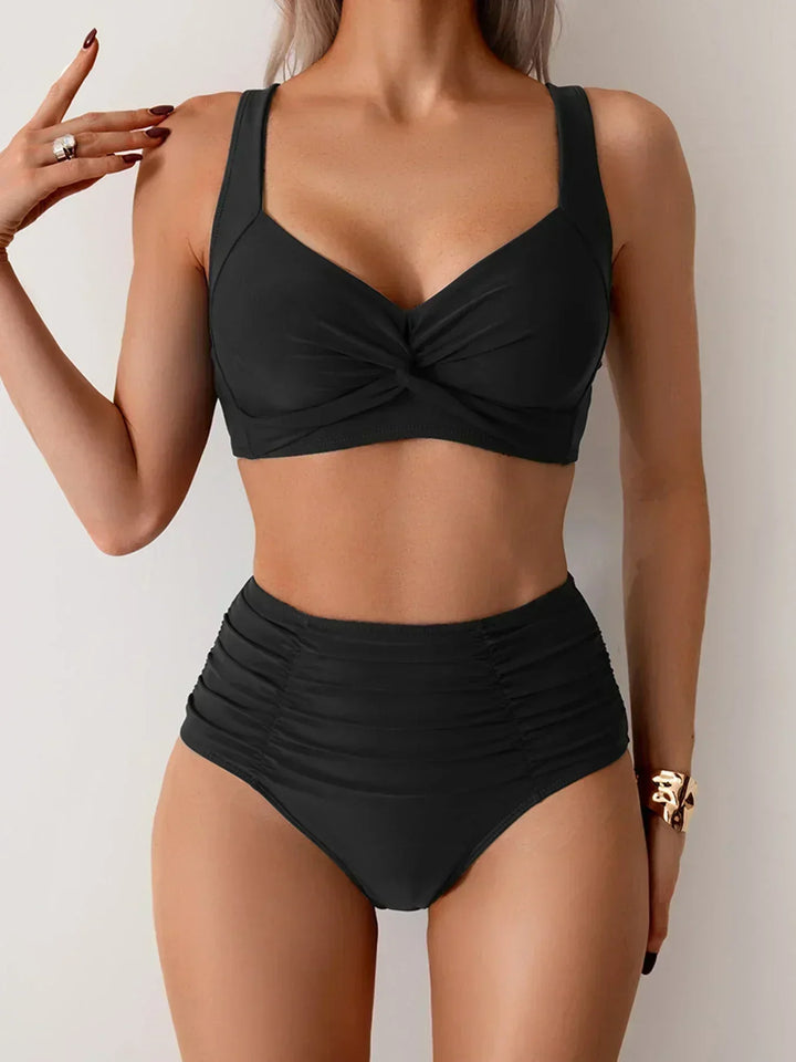 Laluna® | Hoge taille bikini set voor de zomer