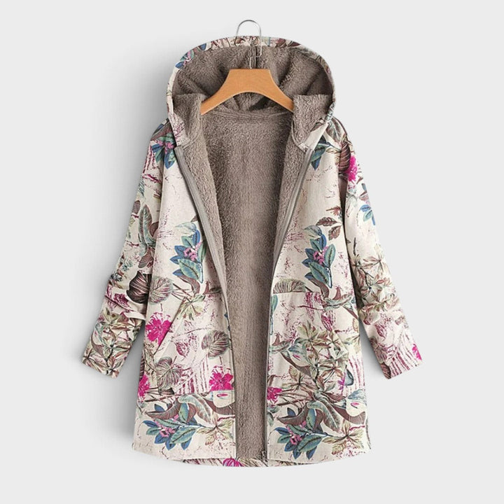 Fleur | Jas met Bloemvoering