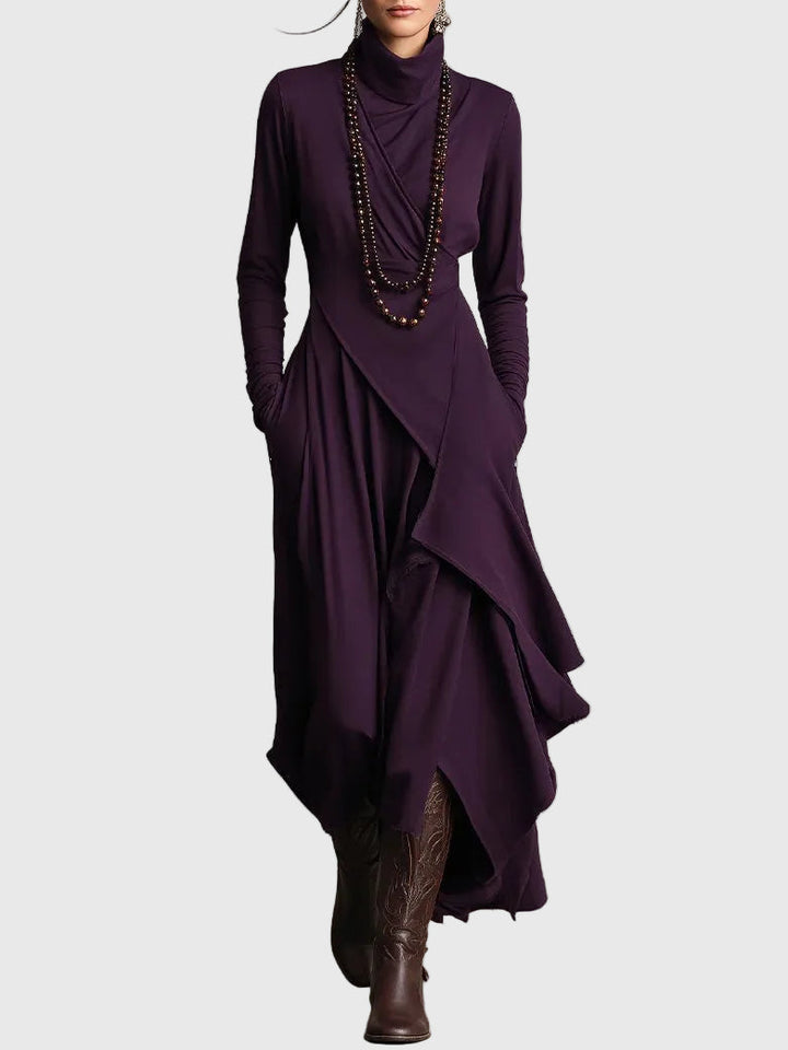 Violet | Maxijurk Plissé