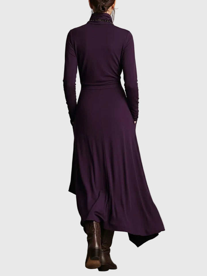 Violet | Maxijurk Plissé
