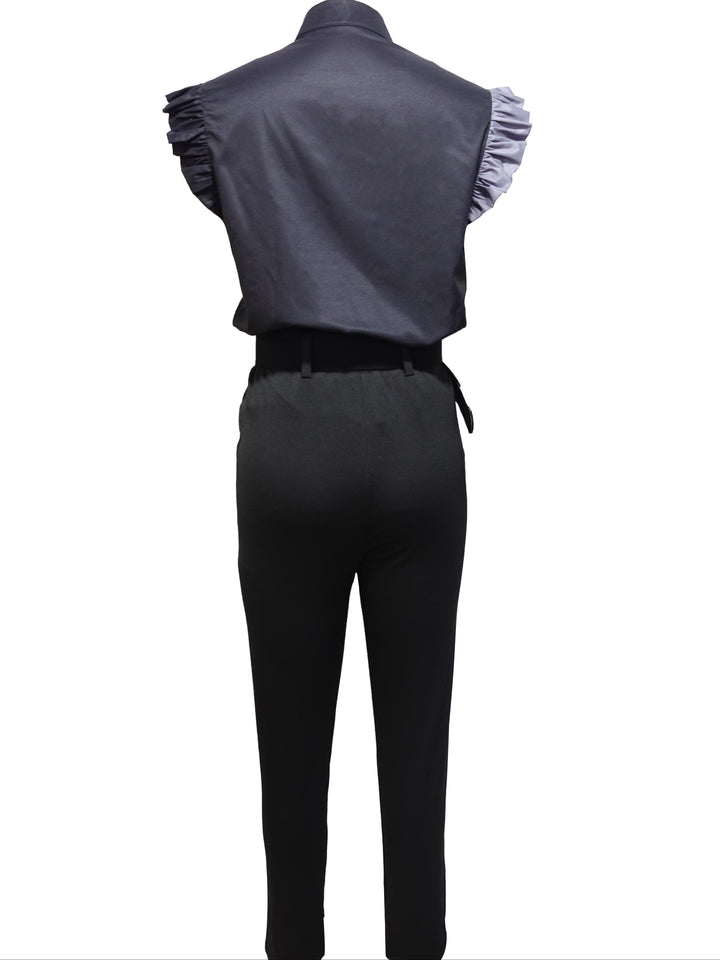 Florabel - Elegant Set met Volant Mouwen