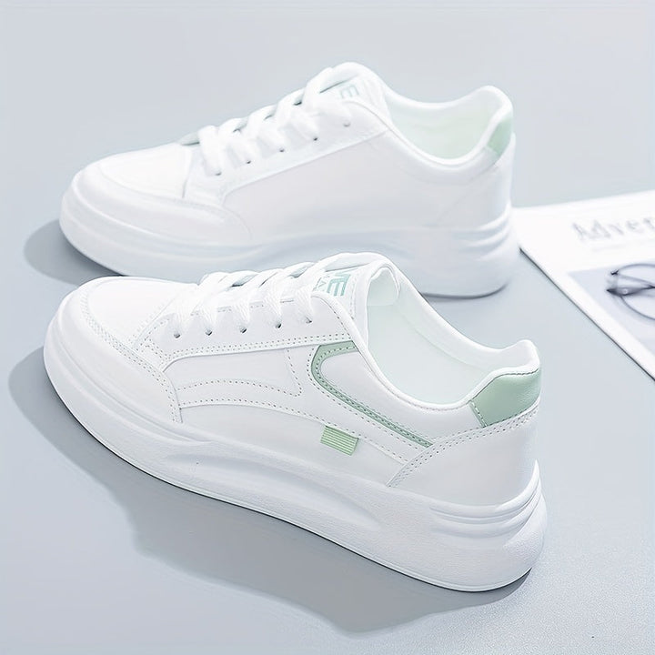Chique witte sneakers met licht comfort