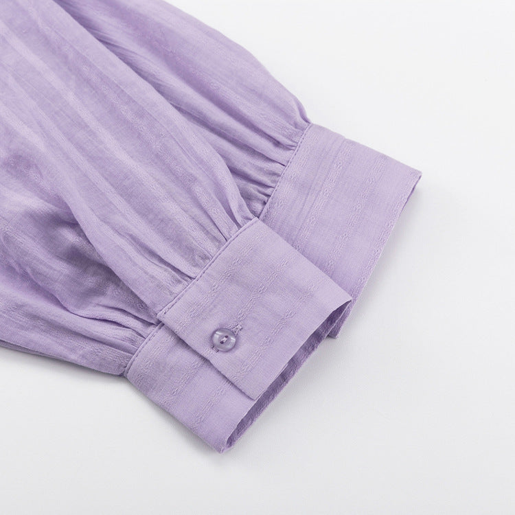 Viola - Ensemble Met Knopshirt en Luchtige Shorts