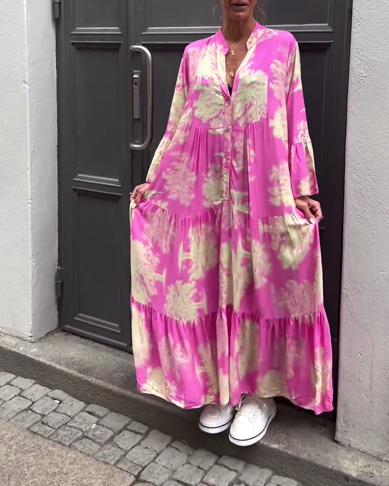Ophelia - Lange Vloeiende Jurk