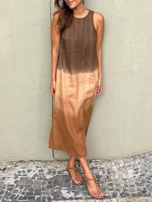 Heather - Casual Gradient Jurk