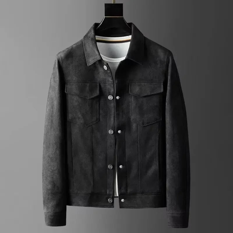 Dante | Elegante Leren Effect Jas