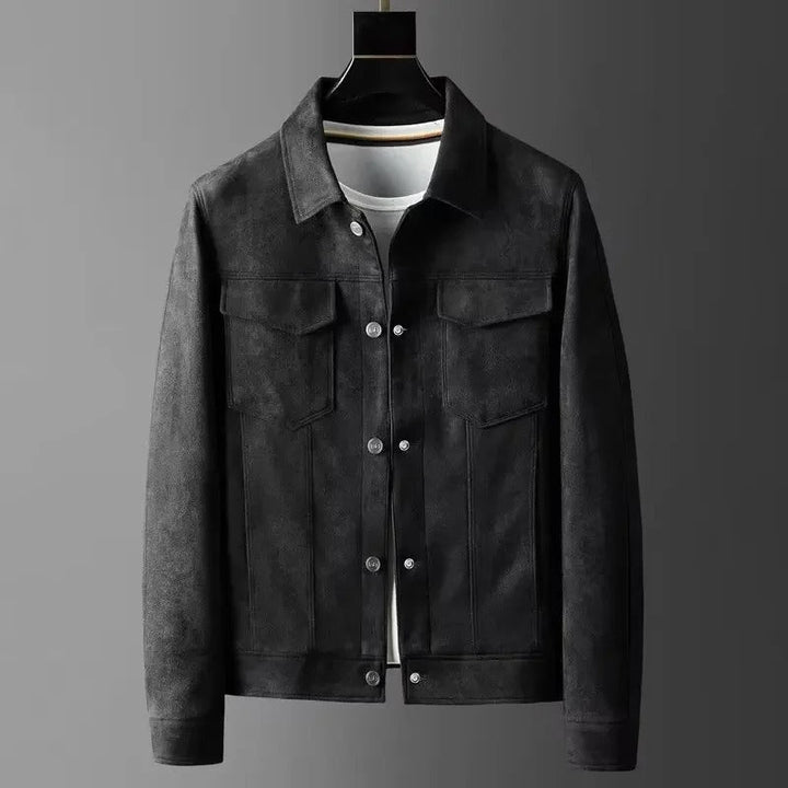 Dante | Elegante Leren Effect Jas