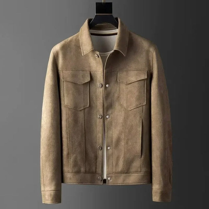 Dante | Elegante Leren Effect Jas