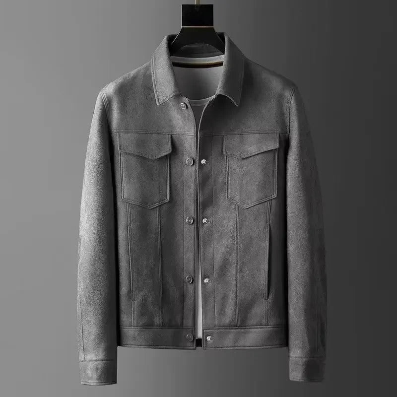 Dante | Elegante Leren Effect Jas